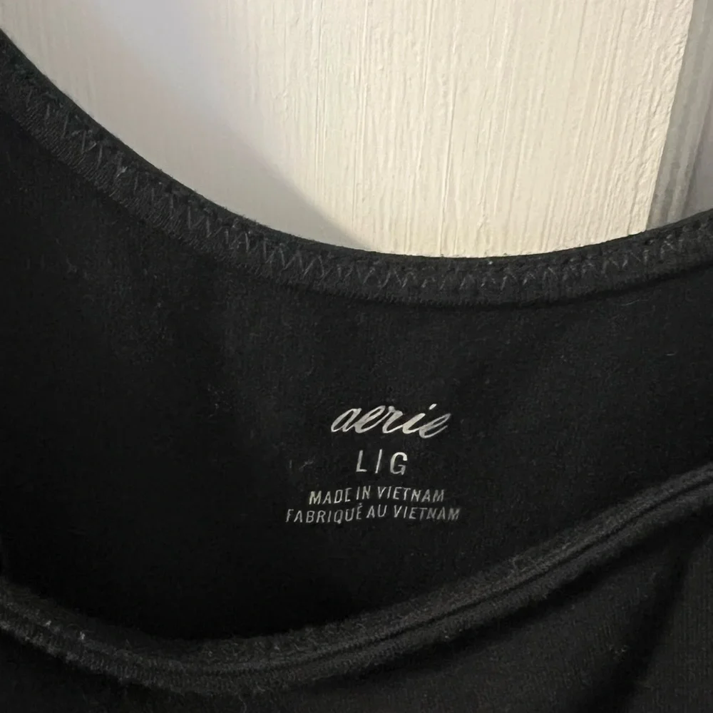 Aerie At The Barre Romper Black - Picture 8 of 8